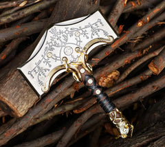 Mjolnir Thor Hammer from God of War Ragnarok Replica