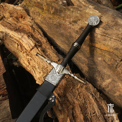 Geralt's Steel Sword With Free Scabbard