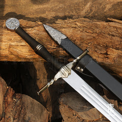 Geralt's Steel Sword With Free Scabbard
