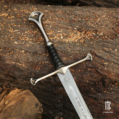 Anduril Sword of Aragorn Strider With Free Scabbard - Real Life Replica