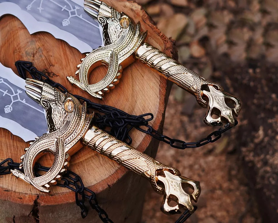 Kratos Blades of Chaos Metal